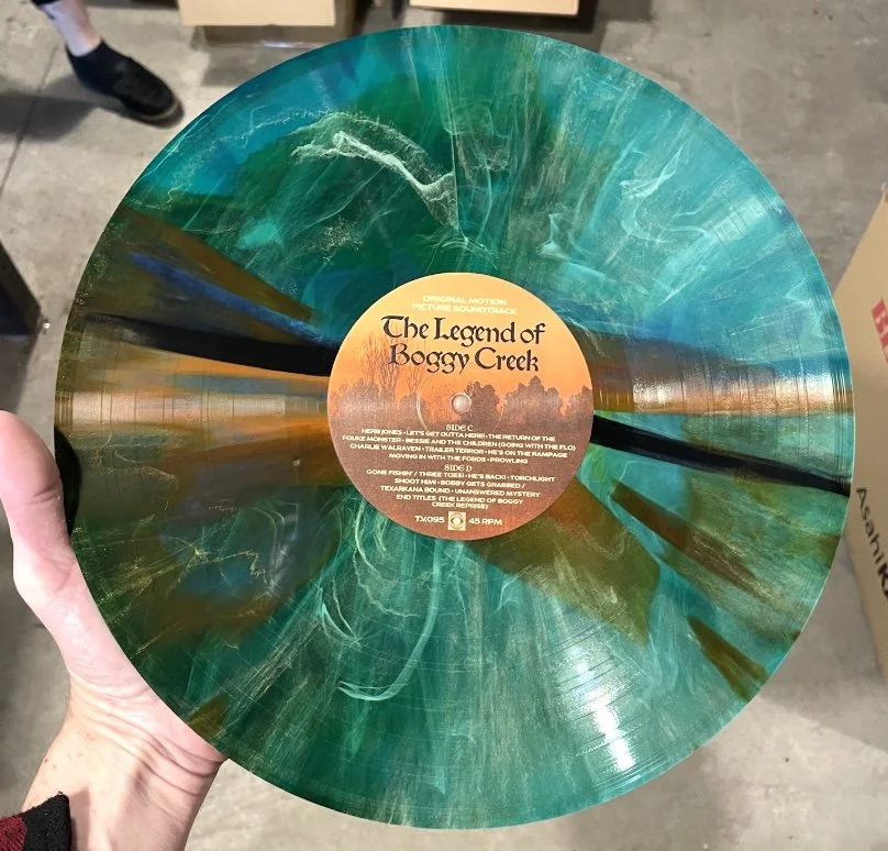 The Legend of Boggy Creek (1972) 2XLP OST — Terror Vision Records